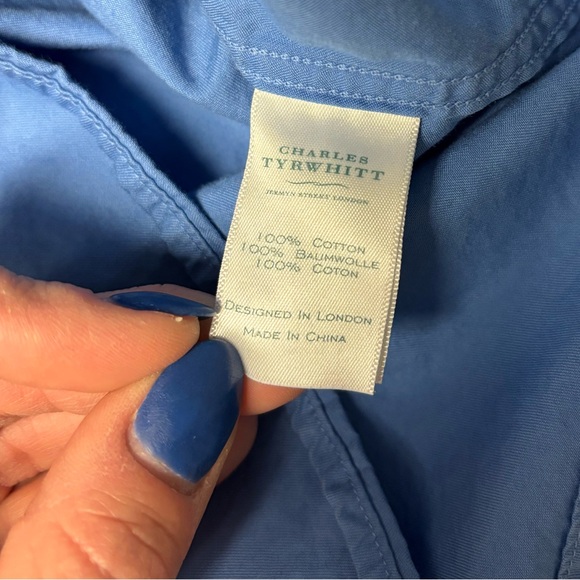 VGUC Charles Tyrwhitt Button Down Classic Fit, Size XL - Picture 4 of 5